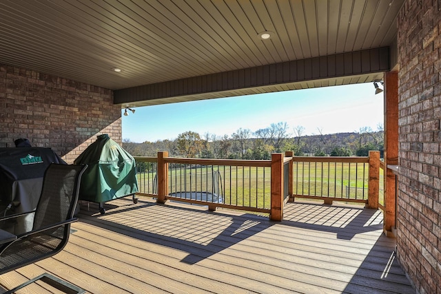 1558 E 432nd Rd, Bolivar, MO 65613 - view of deck
