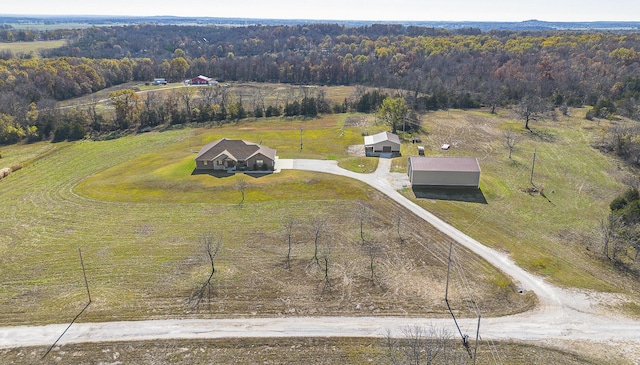 1558 E 432nd Rd, Bolivar, MO 65613 - overview of rural landscape