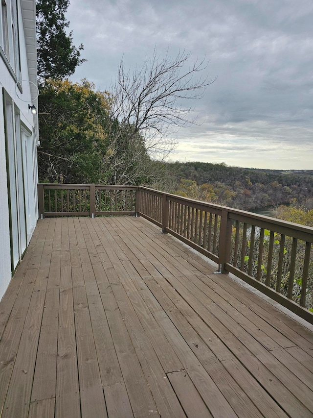 view of deck