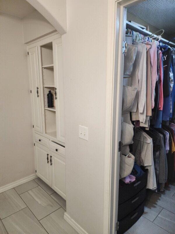 view of closet