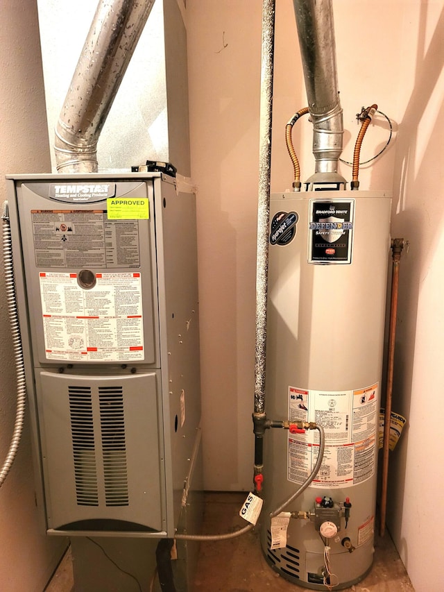 utilities with gas water heater