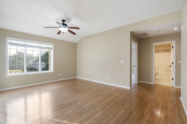 430 S Yellowwood Dr, Springfield, MO 65809 - unfurnished room featuring light wood finished floors, a ceiling fan, and baseboards