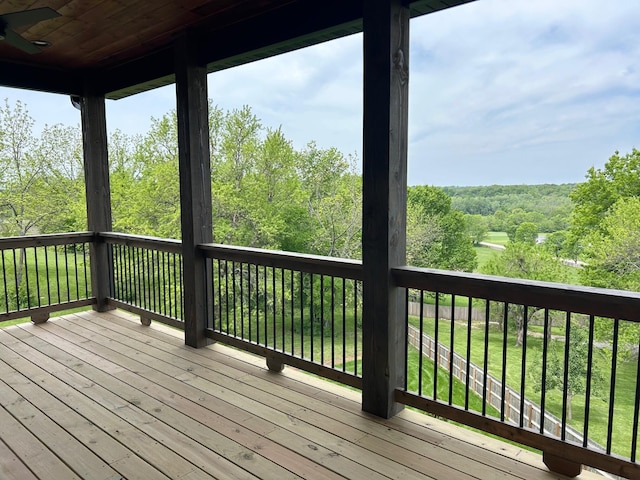 2979 E Kemmling Ln, Springfield, MO 65804 - view of wooden terrace
