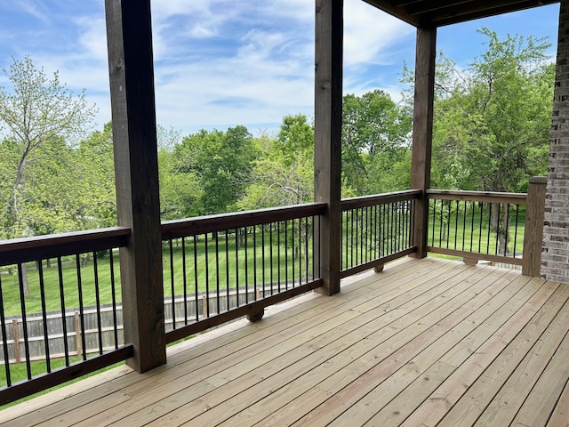 2979 E Kemmling Ln, Springfield, MO 65804 - view of wooden terrace