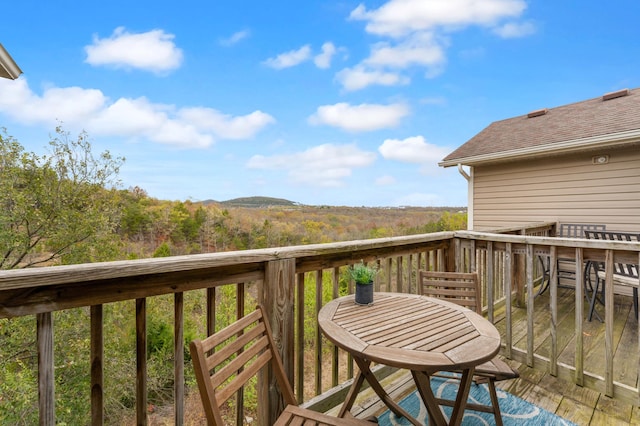 view of deck