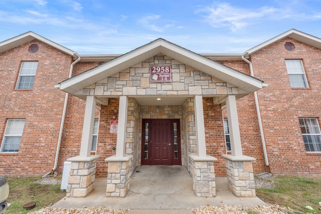 view of property entrance