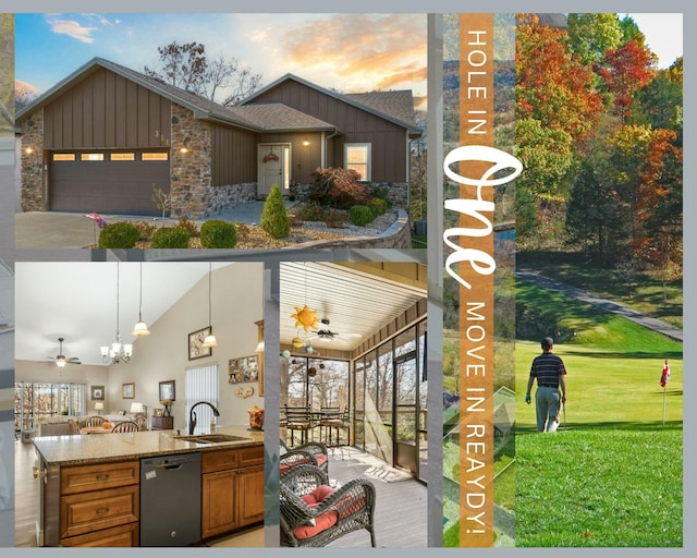 311 Cedar Glade Dr, Branson West, MO 65737 - view of a document with a collage of images