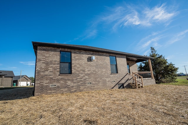 view of rear view of house