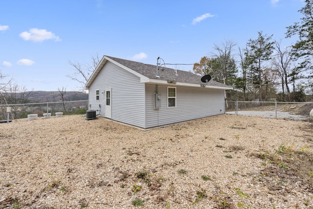 1259 Meadowview Rd, Galena, MO 65656 - back of house featuring central AC