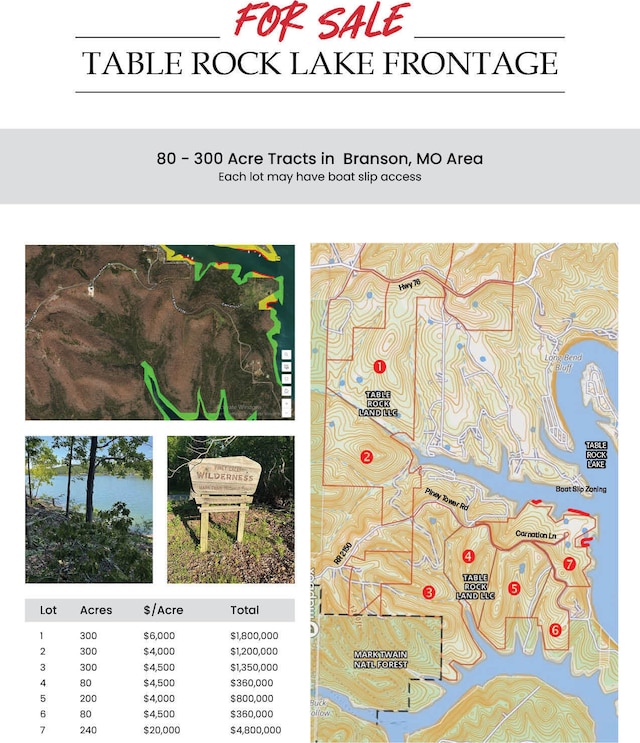 LOT7 W Carnation Ln, Cape Fair MO, 65624 land for sale