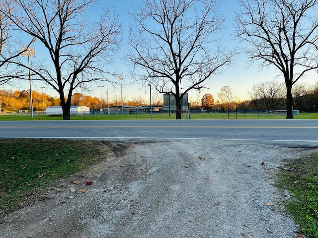 view of road