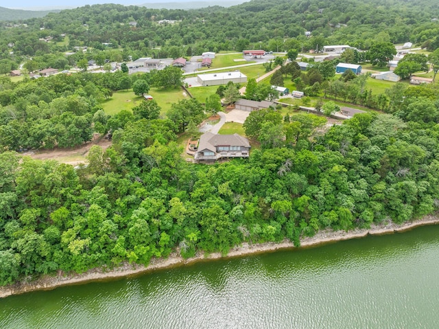 117 Kingdom St, Cape Fair, MO 65624 - drone / aerial view of a nearby body of water and a forest