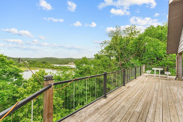 117 Kingdom St, Cape Fair, MO 65624 - view of wooden terrace