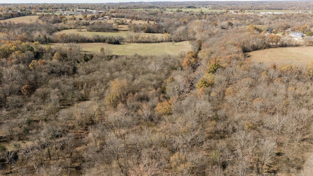 exterior space with a rural view