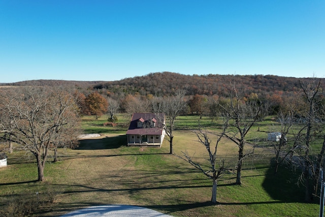 exterior space featuring a rural view