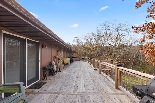 view of deck