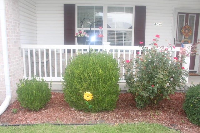 view of exterior entry