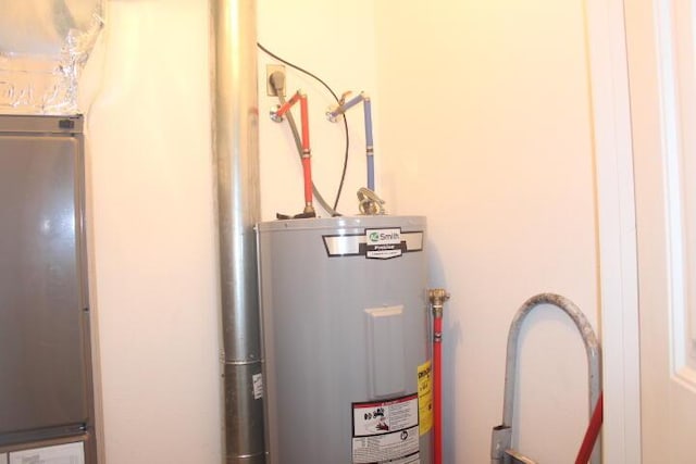 utilities with gas water heater