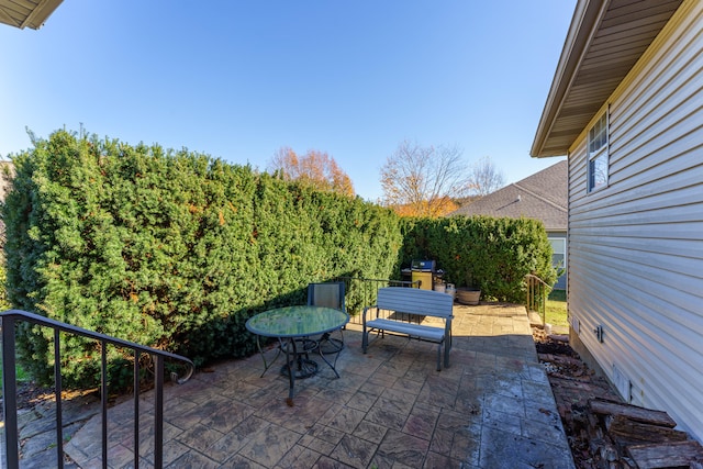 view of patio / terrace