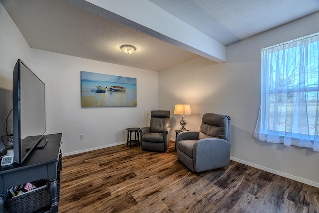 538 W Mack Rd, Seymour, MO 65746 - sitting room with wood finished floors and baseboards