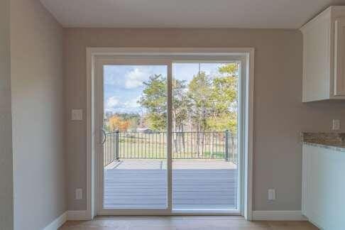 view of doorway to outside