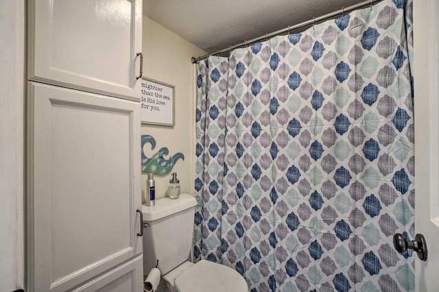 570 Abby Ln Unit 3, Branson, MO 65616 - bathroom with toilet and a shower with shower curtain