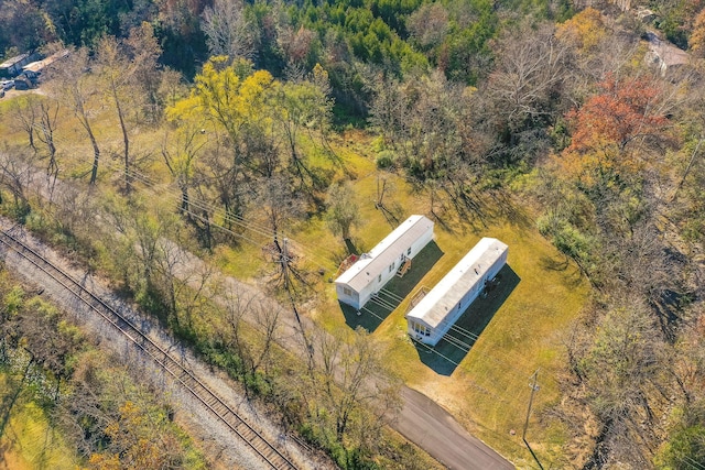 view of subject property