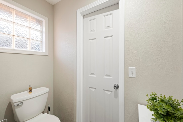 bathroom with toilet