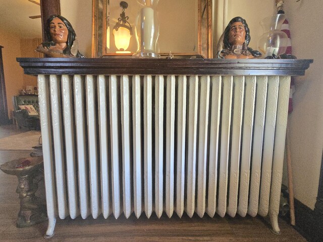 106 N Main St, Greenfield, MO 65661 - detailed view of radiator heating unit