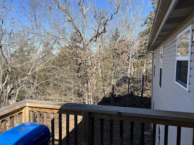 5058 Greenwood Dr, Merriam Woods, MO 65740 - view of deck
