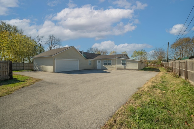 view of ranch-style house