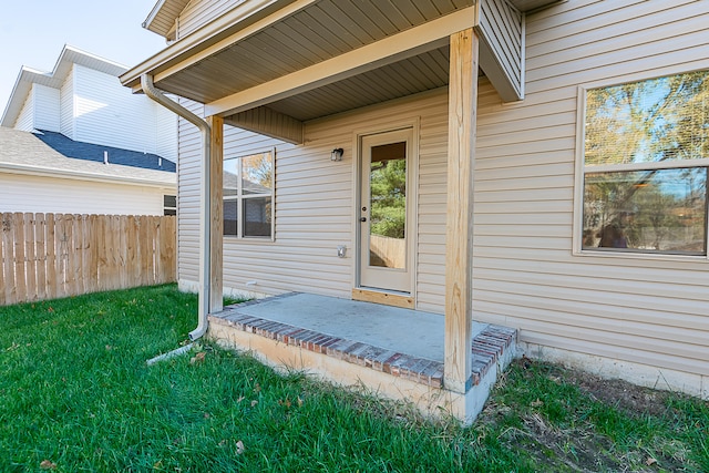 view of entrance to property