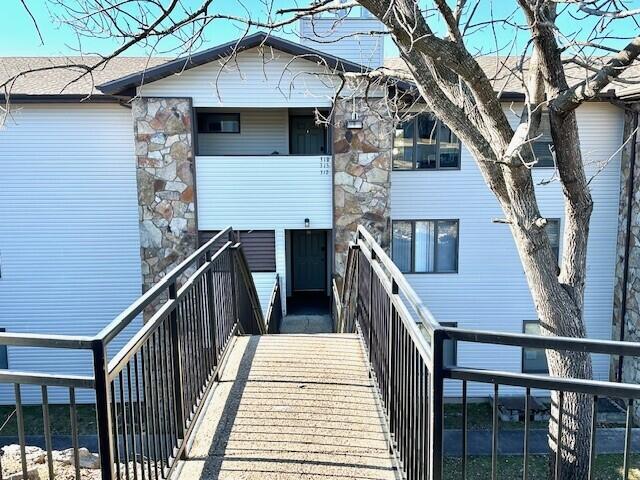 view of rear view of property