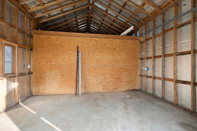 view of storage room