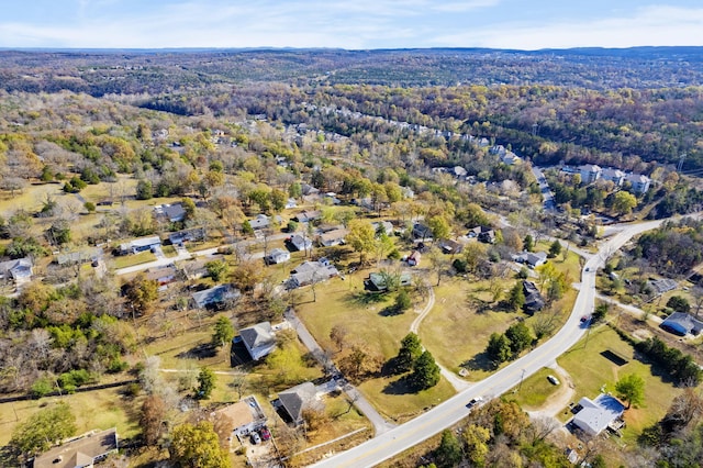 364 W Rd, Branson, MO 65616 - aerial overview of property's location featuring a forest