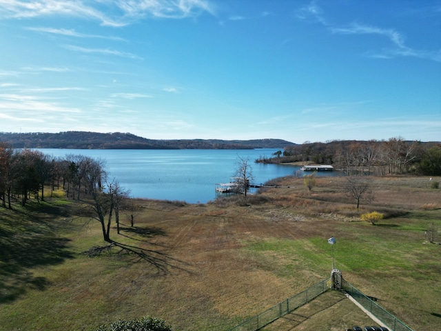 property view of water