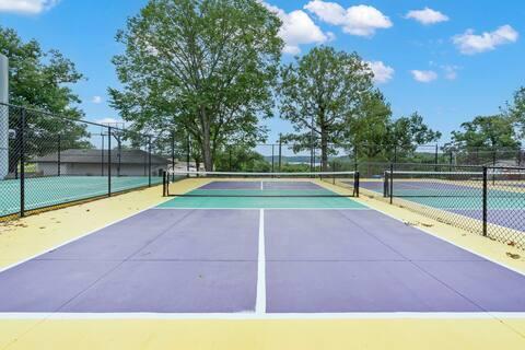 view of tennis court