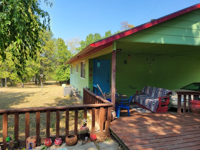 view of deck