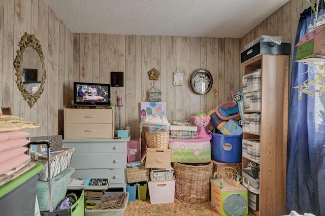 view of storage room