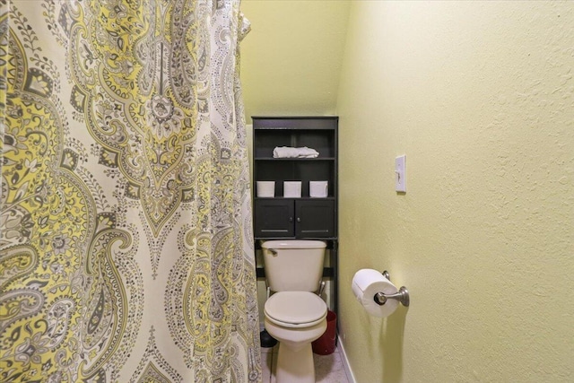 bathroom with toilet