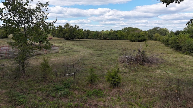 view of nature featuring a rural view