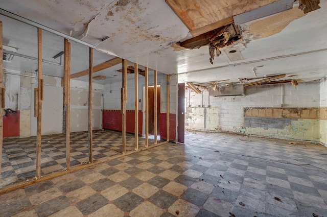 418 S Elm St, Mountain Grove, MO 65711 - view of unfinished basement