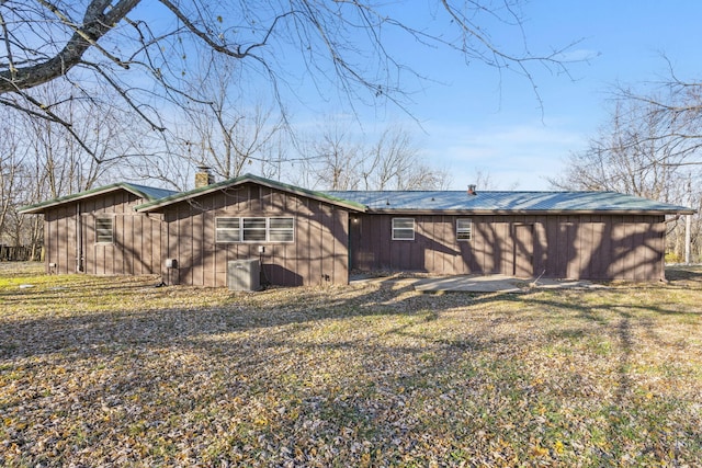 view of rear view of property