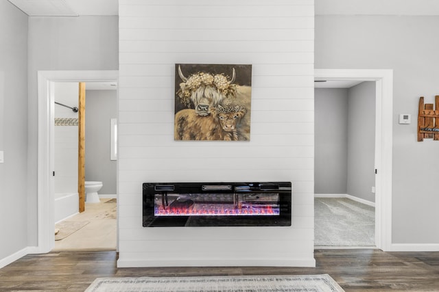 room details featuring wood-type flooring