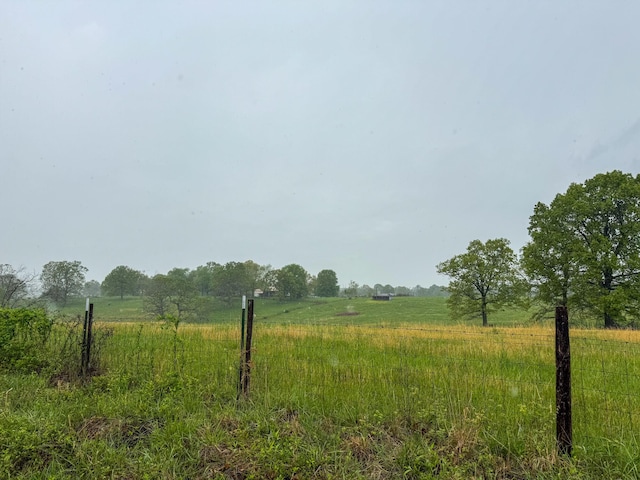 view of nature with a rural view