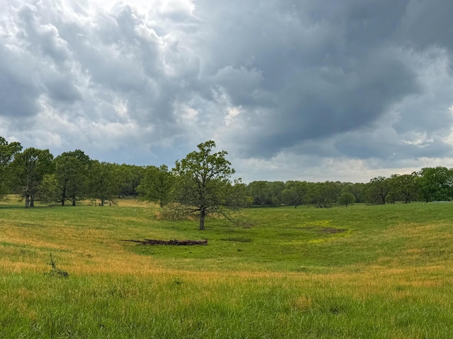 view of nature with a rural view