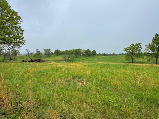 view of landscape with a rural view