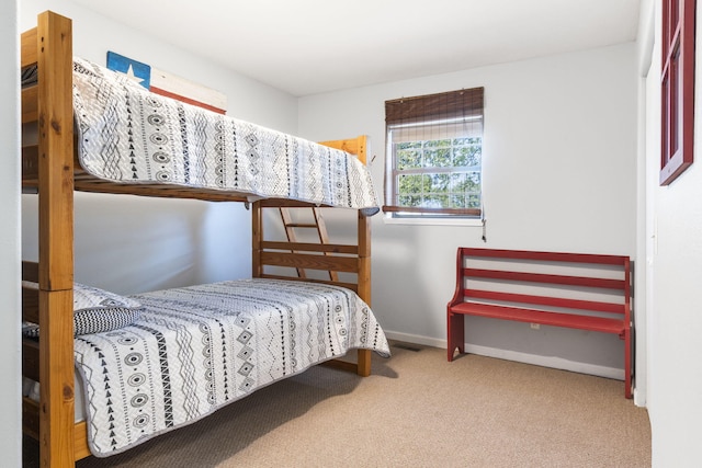 bedroom featuring carpet floors