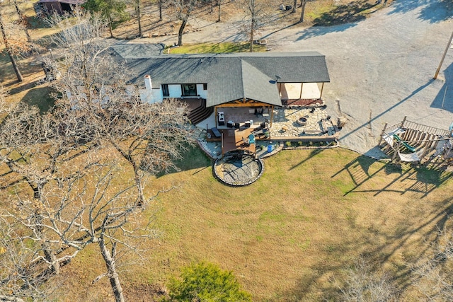 aerial view