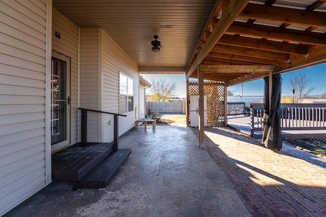 view of patio / terrace